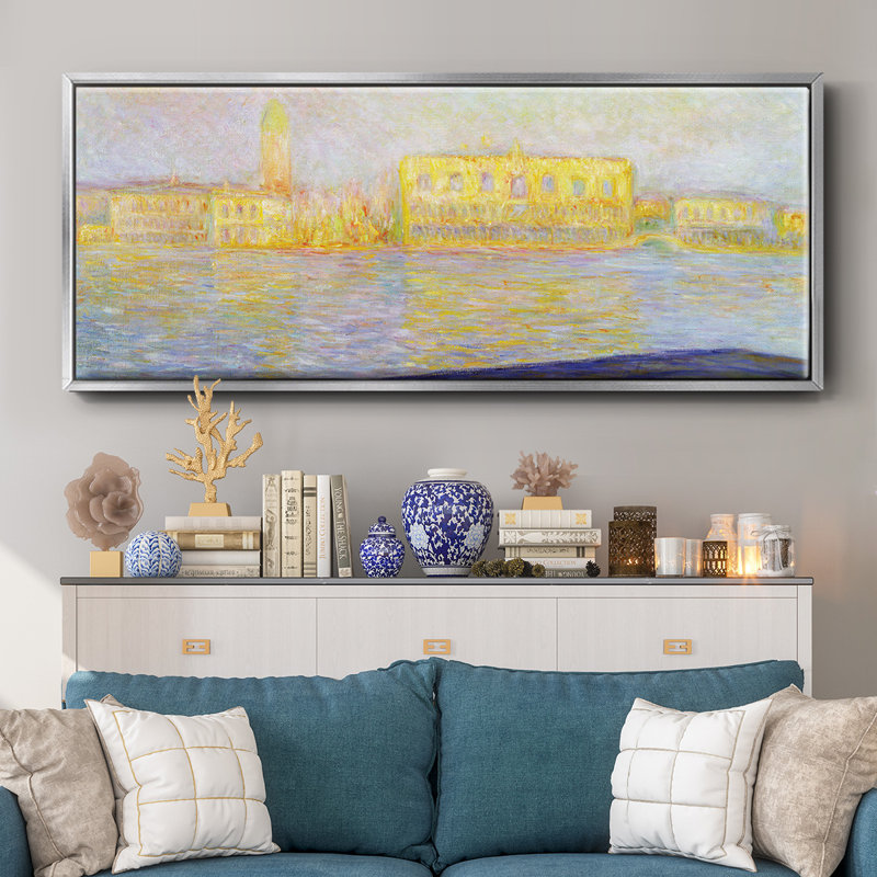 Monet - Framed Canvas