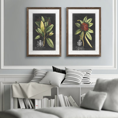 " Royal Foliage III " by Vincent Van Gogh 2 - Pieces