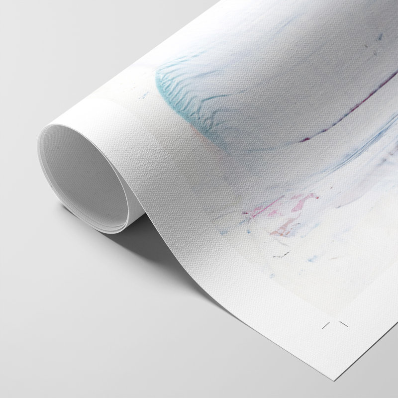 Magneta corail I - impression sur toile seulement - non encadrée, H 48 po x l 32 po