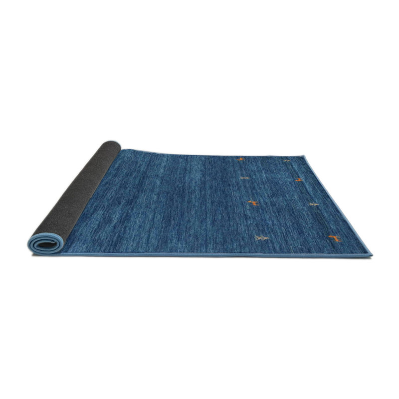 Tapis bleu ciel Baudin, Carré 3 pi