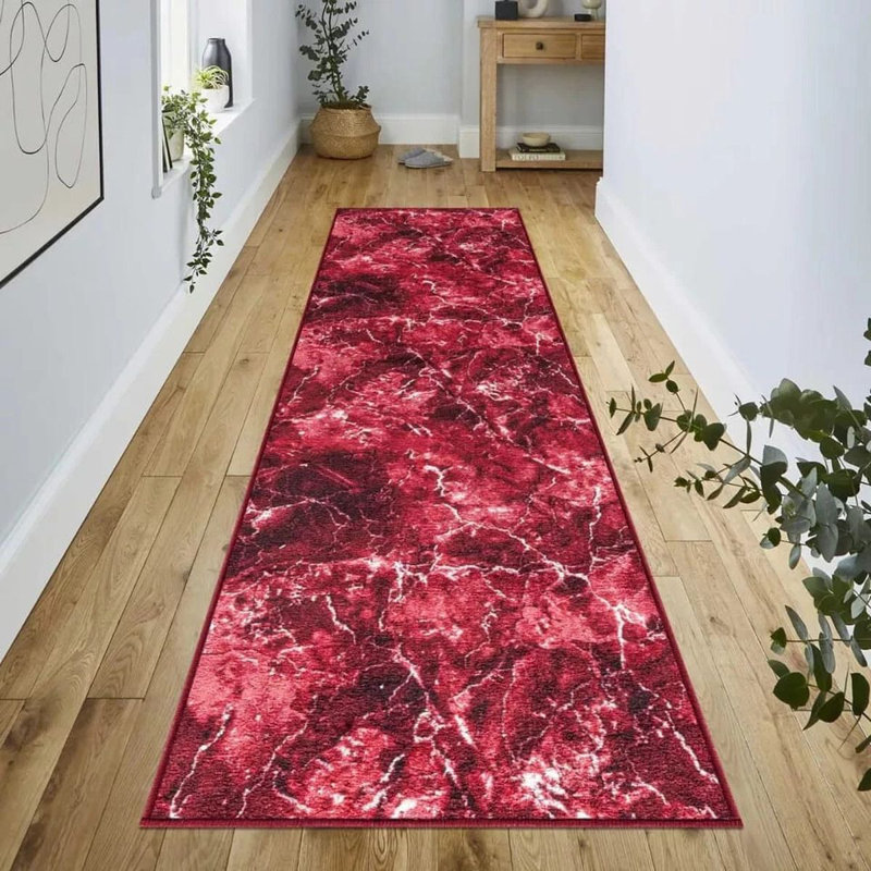 Marble Indoor / Outdoor Area Rug, Rectangle 60 x 110 cm
