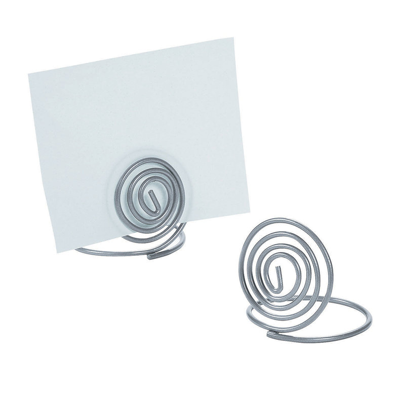 Stainless Steel Place Cold Holder, Silver