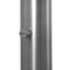 Lampe sur pied à arche 3 lumières Rancho Mirage - 84 po, noir mat et abat-jour feuille d'argent Rancho-121466840