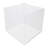 Set Of 50 Clear Cake Boxes Rectangle Cake Carrier Cake Carrier Box