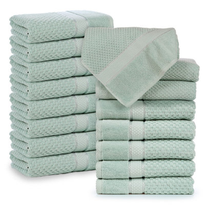 Collection de serviettes texturées 100% coton Mulaayam