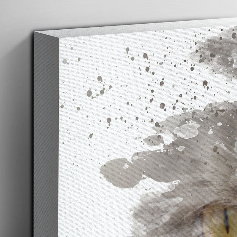 Cat Eyes 8 - Wall Art, 35cm H x 50cm W, Wrapped Canvas