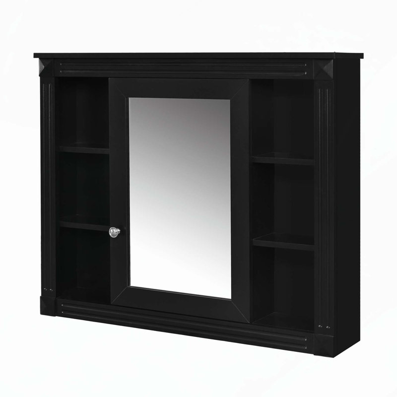 Versatile Wall Mounted Bathroom Cabinet with Multiple Shelves and Stylish Design