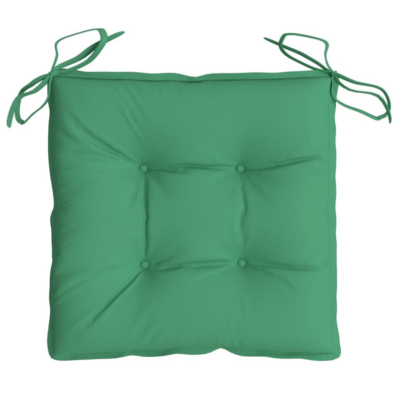 Coussin pour l'extérieur Zia, ensemble de 4 cordes antidérapantes, tissu vert