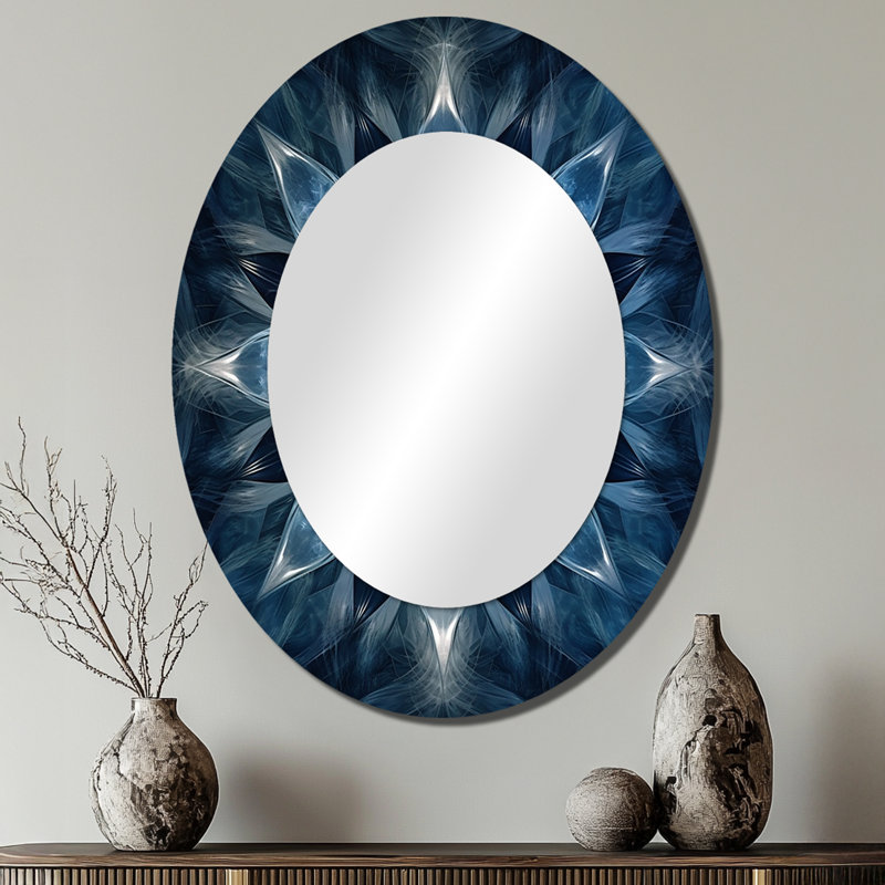 Natarsha - Abstract Metal Mirror, 40" x 30"