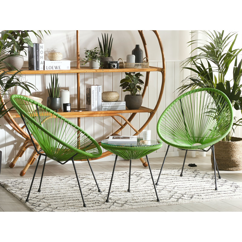 Broseley 2 Seater Bistro Set, Green