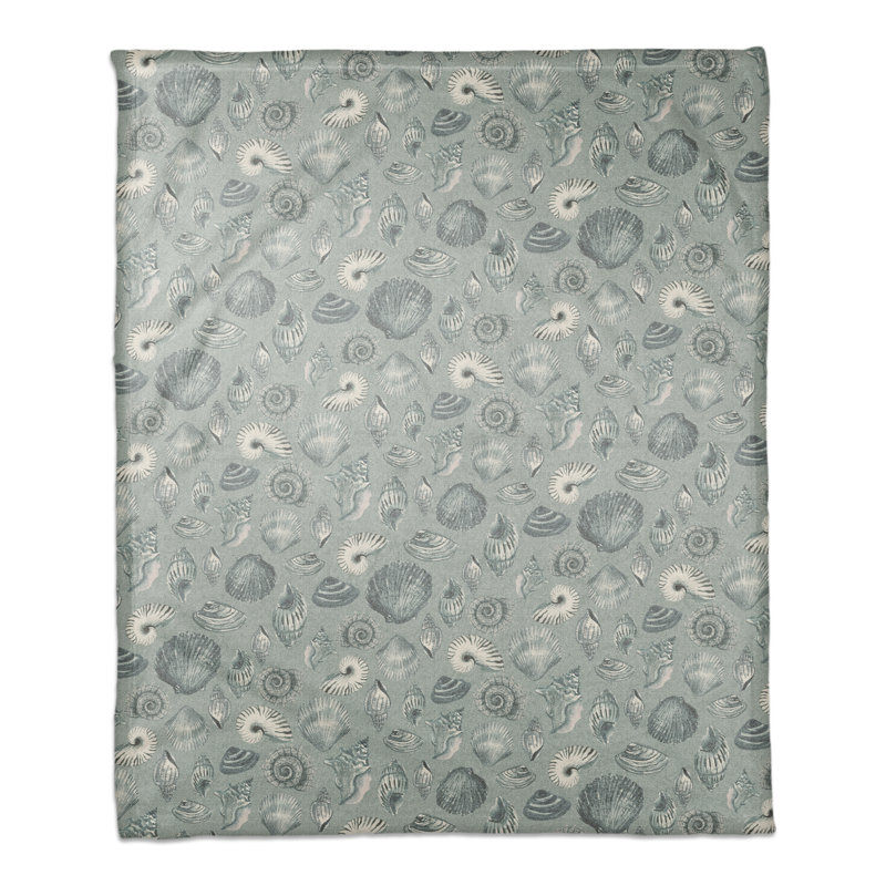 Hand Woven Throw Blanket, Blue