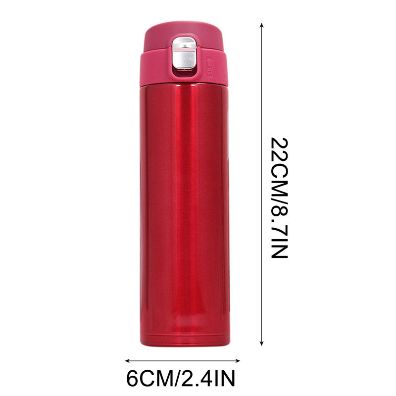 Bouteille d'eau 500 ml, Rouge