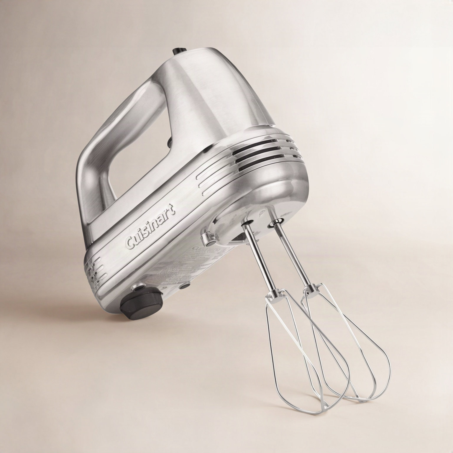 Cuisinart Power Advantage Plus 9-Speed Hand Mixer, Brushed Chrome