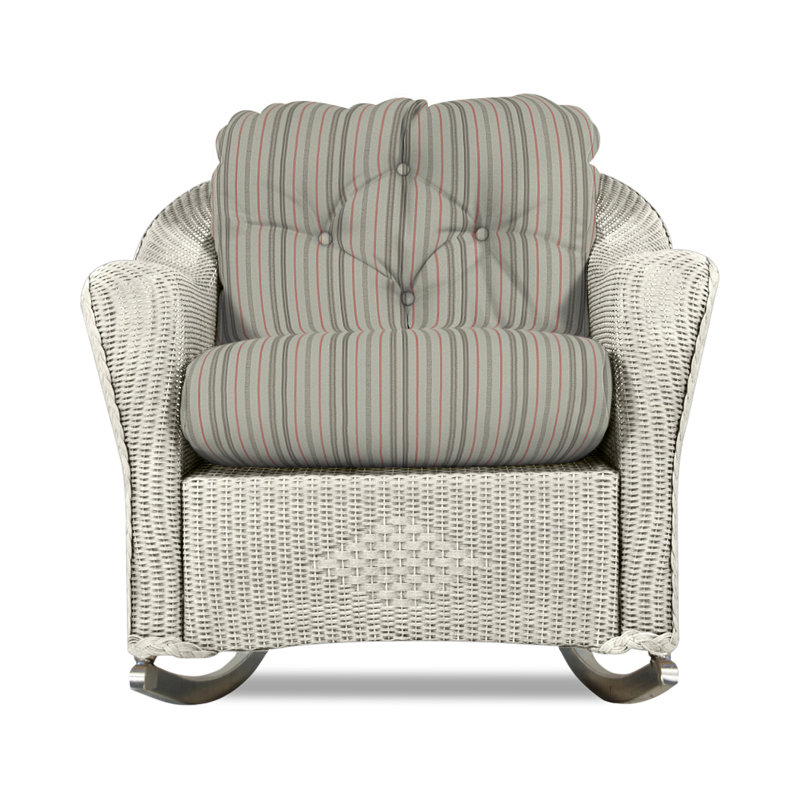 Reflections Outdoor Rocker Chair, Beach Navy, Linen