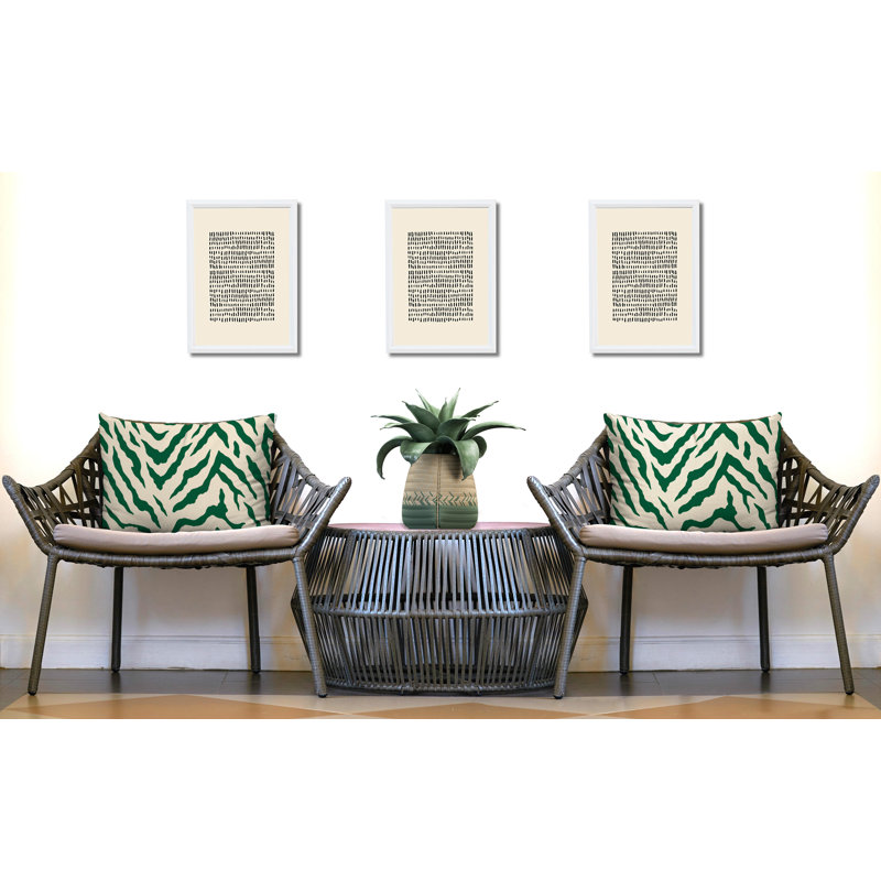 Coussin intérieur / extérieur Billi, 20x14, Vert