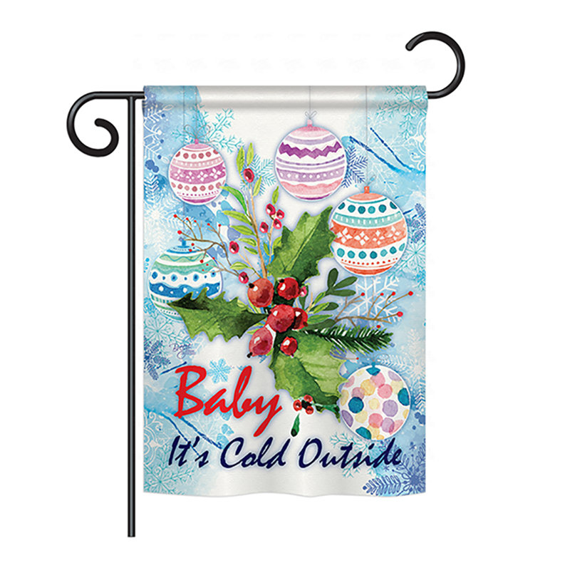 Double Sided Polyester, 18.5" H x 13" W