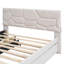 Lit plateforme tapissier avec lit gigogne-118090271