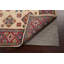 Tapis oriental à motif géométrique à motif de légumes Kazak noué à la main 5 x 7