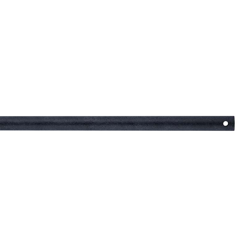 Dufrene Ceiling Fan Downrod, Dark Weathered Zinc , 24" H x 0.5" W x 0.5" D