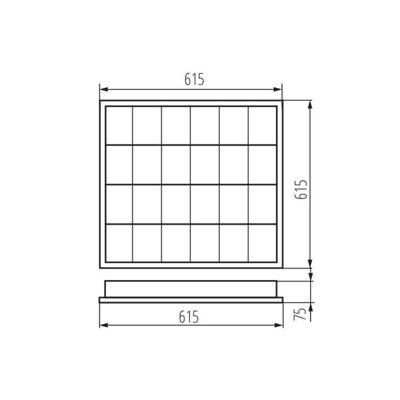 Extra Flat LED Recessed Lighting Kit