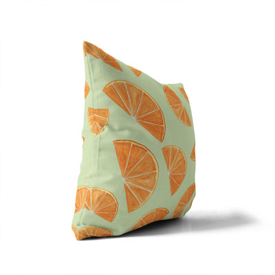 Summer Oranges Outdoor Pillow