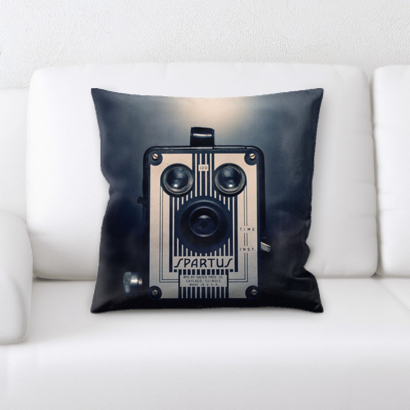 Camera Throw Pillow