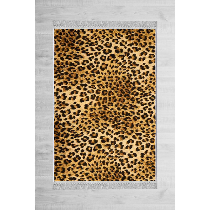 Luxurious Velvet Area Rug (4.6 x 7.2 ft), 100% Antibacterial Fabric, Non-Slip Cotton Backing, Pile Height: 0.4 in | Machine Washable, 3D Digital Print Design | Perfect for Living Room & Bedroom Decor, Soft & Durable