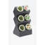 Black 6-Cylinder Vertical Flatware / Condiment Display