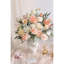 Ensemble de boîte à fleurs artificielles Faux fleurs en vrac Feuille de fleurs avec tiges Arrangements pour bricolage Bouquets de mariage Fêtes de table Centres de table Décorations d'intérieur intérieur extérieur
