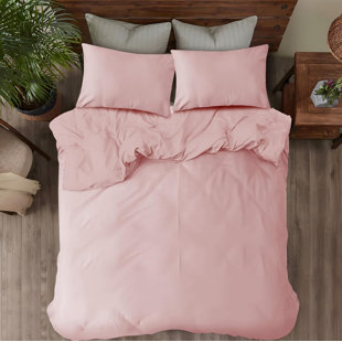 Microfiber Solid Colour Duvet Cover Set