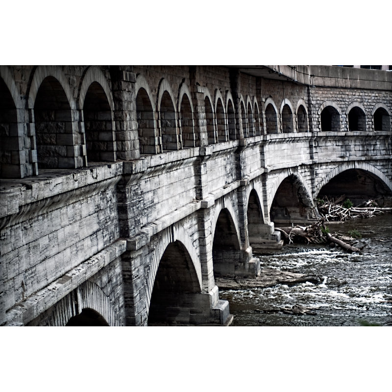 Aqueduct by PFX - Wrapped Canvas Print, 61cm H x 91cm W x 3.8cm D