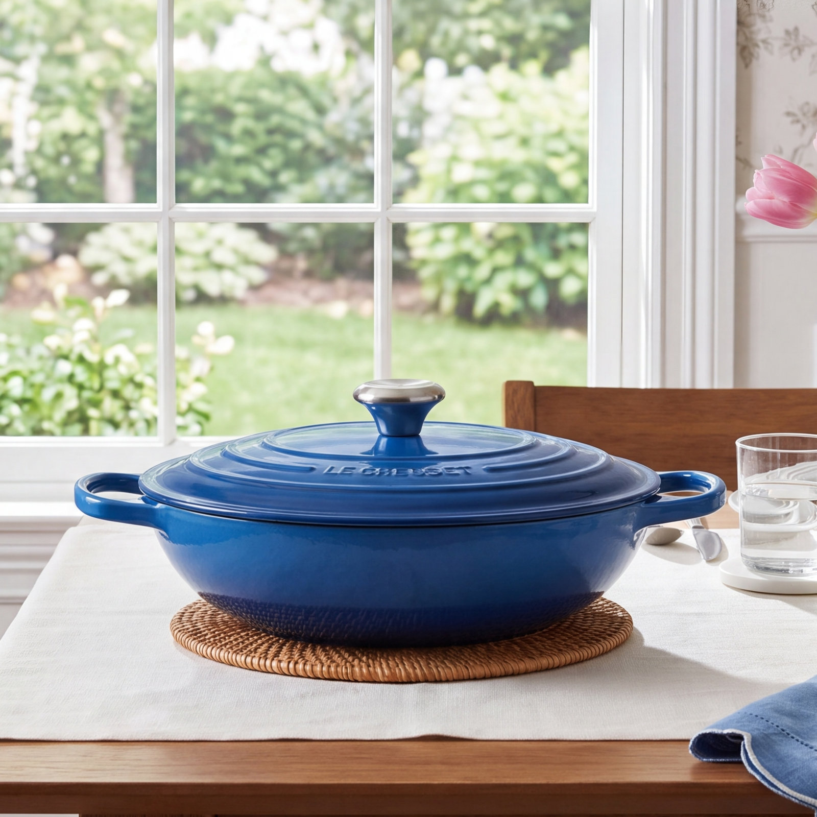 Le Creuset 3.75qt Oval Casserole with Lid, Marseille