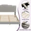 Structure de lit KING-Boucle-119729695-119729697