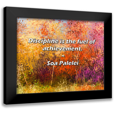 Soa Palelei citation: La discipline est le carburant de l'accomplissement.
