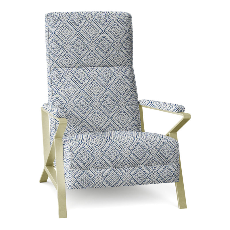 Infinity 28.25" Wide Manual Standard Recliner, Brushed Brass, Perigold Iguazu Royal