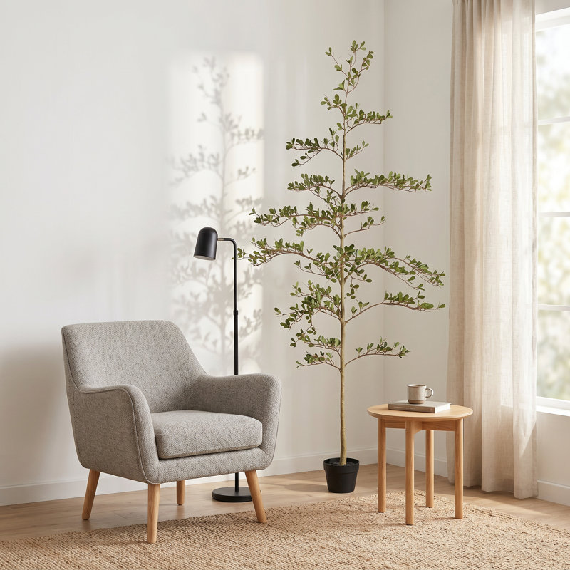 Artificial Potted Olive Tree