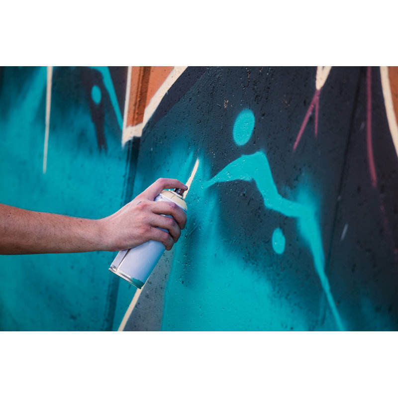 Street Artist - Wrapped Canvas Print, 30cm H x 46cm W x 3.8cm D