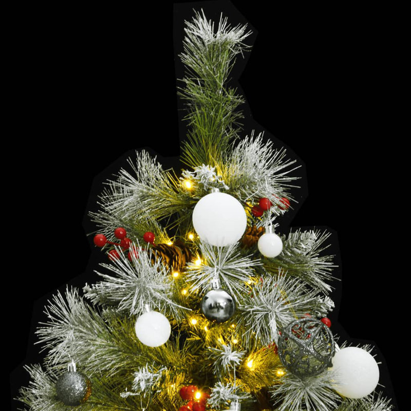 Arbre de Noël artificiel éclairé, 5 pi