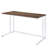 Walnut Writing Desk With USB Port-1808223555