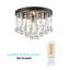Plafonnier en cristal 3 lumières-76916914