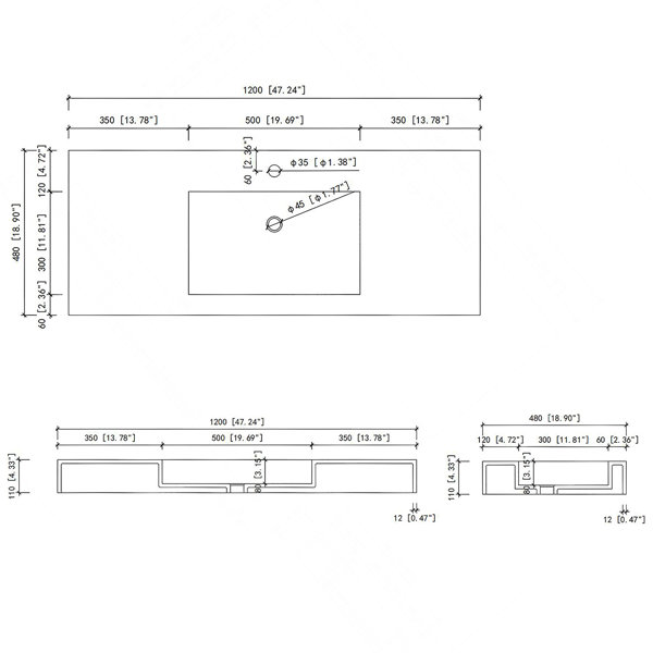 Dimensions du produit