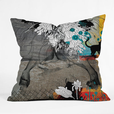 Stay Awhile Throw Pillow