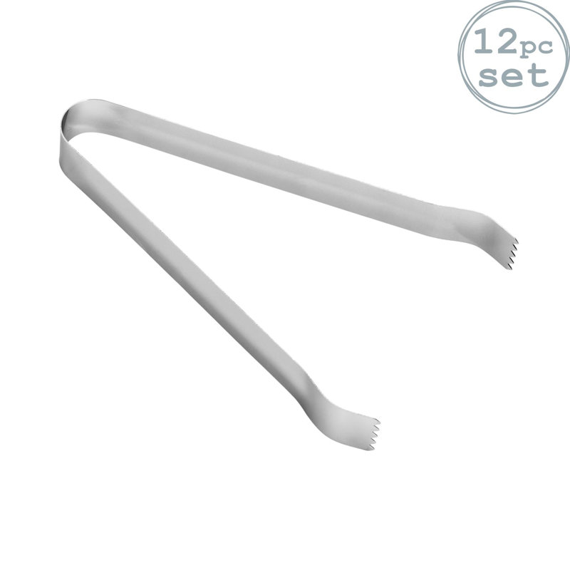 Rink Drink - Stainless Steel Ice Tongs