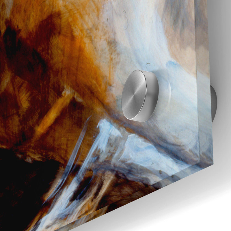 Sur impression plastique / acrylique, H 36 po x l 36 po x P 0,2 po