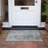 Machine Washable Indoor/Outdoor Xhevrie Brown Rug-1235453507