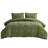 Washed Microfiber 7-Pieces Honeycomb Comforter Set with Sheets-224361565-209390779