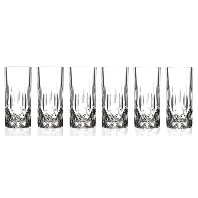 Opera 12oz. Crystal Highball Glass Set