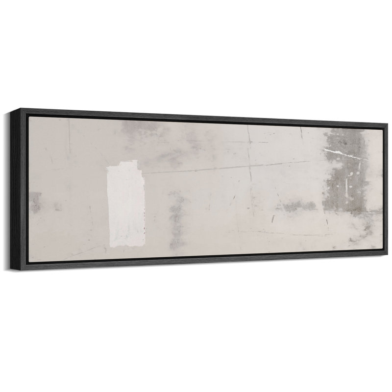 Minimal Landscape " Abstract Minimalist Texture In Neutral Tones Antique Retro Colorful Bedroom Large Wall Decor ", Natural