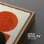 Œuvres abstraites, couleurs vives et classiques, collage «Colorful Geometric Circle Bauhaus» sur-99142164-99142165