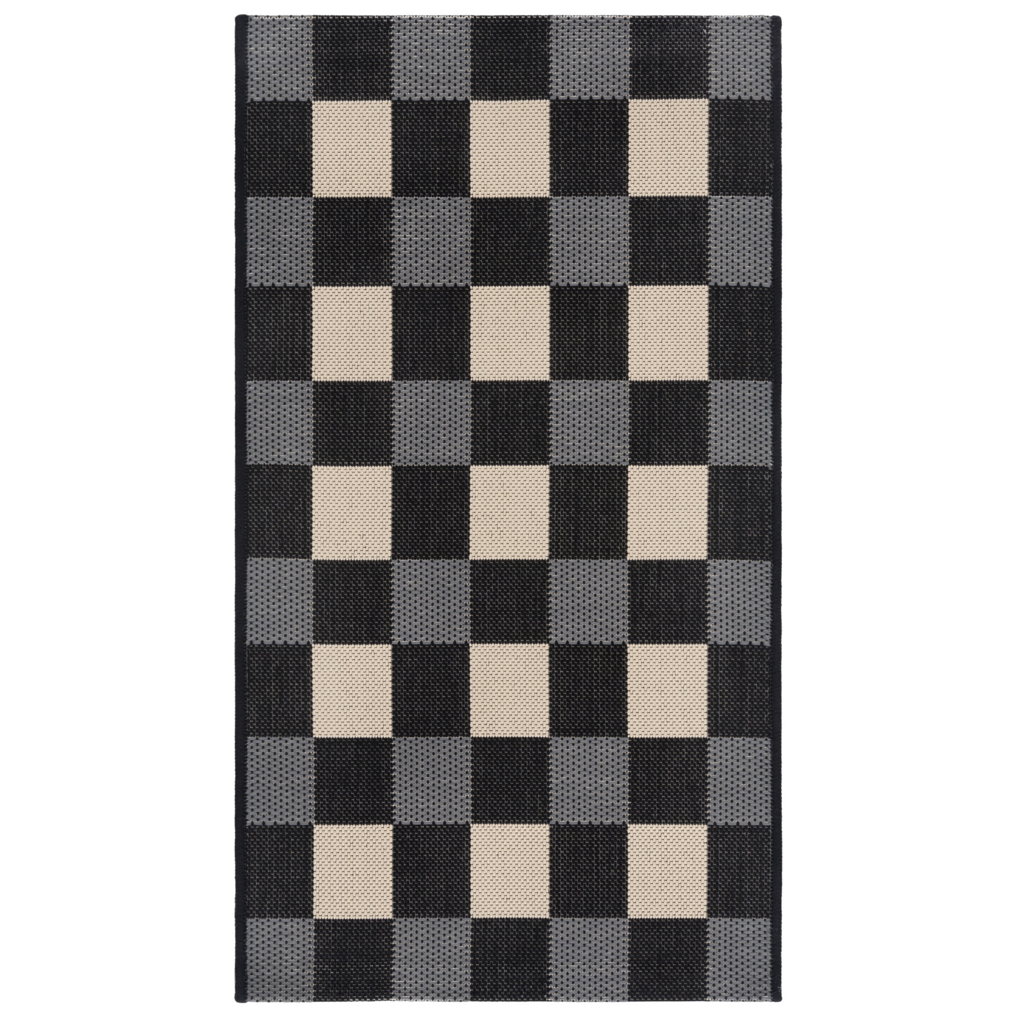Mererid Geometric Indoor/Outdoor Area Rug, Rectangle 2'7" x 5'
